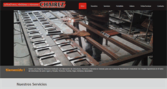 Desktop Screenshot of herreriachairez.com