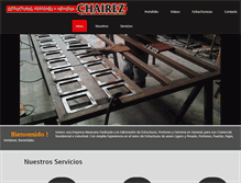 Tablet Screenshot of herreriachairez.com